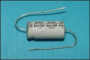 8 PCS LOT Calrad Japan NON Polar Capacitors for Audio Crossovers # QSC00665 - Picture 1 of 3