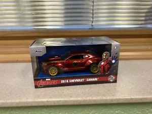 Jada Marvel Avengers Iron Man 2016 Chevy Camaro 1/32 Diecast Model. - Picture 1 of 2