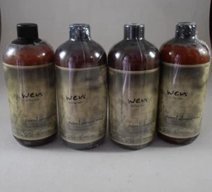4 Bottles Wen Chaz Dean Sweet Almond Mint Cleansing Hair Conditioner 16 fl oz - Picture 1 of 5