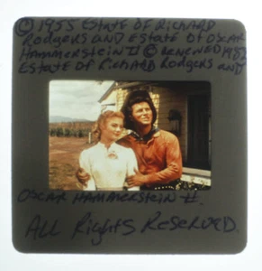 Press Photo Oklahoma Richard Rodgers Estate Gordon MacRae Shirley Jones 35mm SLD - Picture 1 of 3