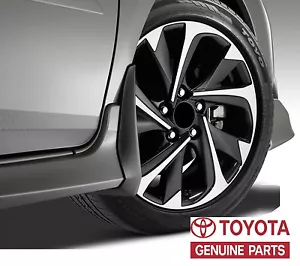 GENUINE TOYOTA COROLLA iM 2017 MUDGUARDS MUDGUARD MUD SPLASH GUARD SET OEM - Picture 1 of 1