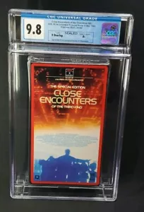 Close Encounters of the Third Kind (VHS-1983) RCA Columbia, CGC Graded (9.8-A+) - Picture 1 of 6