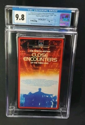 Close Encounters of the Third Kind (VHS-1983) RCA Columbia, CGC Graded (9.8-A+) - Image 1 of 4
