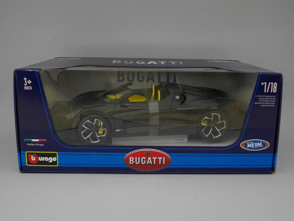Bugatti Mistral - Burago 1:18 - BU11051BY - Immagine 1 di 1