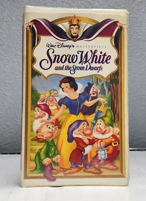 Snow White and the Seven Dwarfs (VHS, 1994) Walt Disney’s Masterpiece - Image 1 of 4