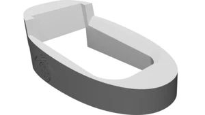 Grip Extension for Walther PDP Compact Frame - Full Size Magazine Compatible - Picture 1 of 3