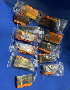 LOT 12 INK CARTRIDGES CANON BLACK CYAN MAGENTA CL-221BK CL-221Y CL-221M CLI-221C - Picture 1 of 6