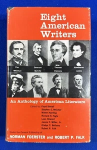 Vintage EIGHT AMERICAN WRITERS, Foerster and Falk, eds. / (Hardcover: 1963) - Picture 1 of 6
