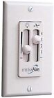 Minka-Aire WC106-WH, 4-Speed Fan & Light Dimming Wall Control