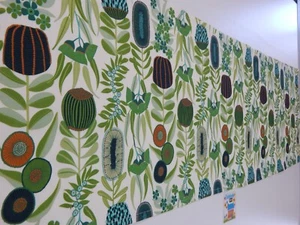 Decorative Table Runner Dusk Teal Mint 150cm x 35cm - Bild 1 von 3