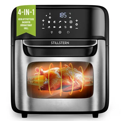 B-Ware Heißluftfritteuse 12L Mini Backofen Dörrautomat Heissluftfritteuse XXL - Bild 1 von 4