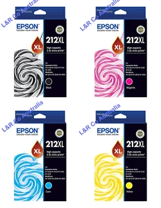 Genuine Epson 212XL High Yield Ink Cartridges For XP-2100/3100/3105/4100 - New! - Picture 1 of 8