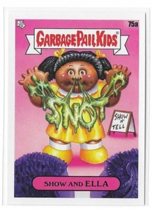 2020 Garbage Pail Kids Late to School Show And Ella 75a GPK LTS - Picture 1 of 2