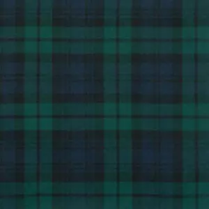 Black Watch Lightweight (10oz) Tartan Fabric By The Metre - Picture 1 of 1
