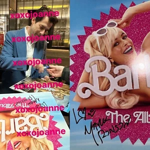 Barbie signierter Proof Mark Ronson Album Soundtrack LP Vinyl 12"" rosa signiert - Bild 1 von 6