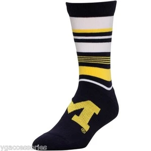 NCAA Michigan Wolverines Men Tube Socks NEW!! - Picture 1 of 1
