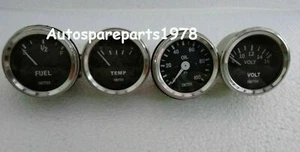 Smiths Replica 52 mm 2 1/16" Gauges Kit - Elec Temp Mech Oil Fuel Vol Gauge BC - Picture 1 of 3