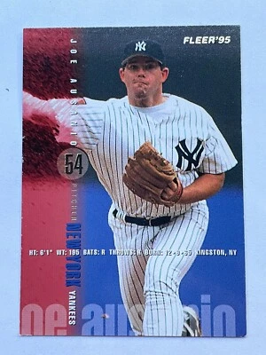 1995 Fleer Joe Ausanio New York Yankees #66 - Image 1 of 2