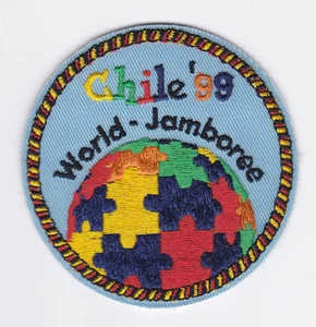 1999 World Scout Jamboree GERMANY / GERMAN SCOUTS Contingent Patch - Picture 1 of 2