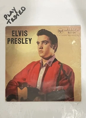 Elvis Presley - Elvis Presley - 7" Single Vinyl EP - UK Press RCX 104 - 1962 - Image 1 of 4