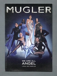 Werbekarte Postkartenformat - Angel Thierry Mugler beidseitig - Bild 1 von 2