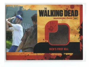 The Walking Dead TWD Season 1 Costume Prop Relic Card M18 Rick's First Kill - Picture 1 of 4