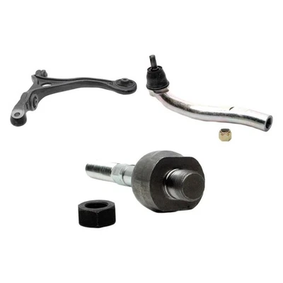 For Honda Accord 03-07 Control Arm and Tie Rod End Kit Professional Front Driver Foto 1 de 2