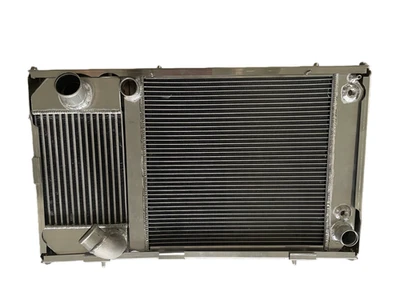 Aluminum Radiator&Intercooler Fit LAND ROVER Discovery 200TDI 2.5L 1989-1998 - Image 1 of 4