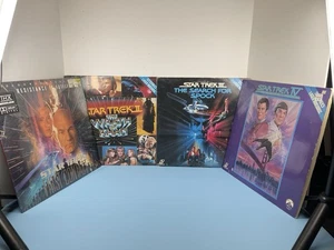 4x SET LOT - Star Trek Movie LaserDisc set. One Is Sealed, Three Are Nice! - Picture 1 of 5