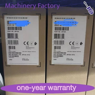 NEW HPE MSA J9F43A 787643-001 3.5" 6TB SAS 12G 7.2K LFF HDD Hard Drive - Image 1 of 3
