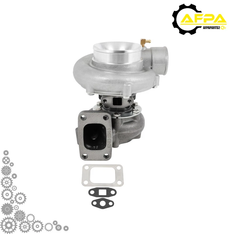 Turbocompresor compatible con brida TX-60-62 .68AR T3 / 3 pulgadas Escape banda V Foto 1 de 4