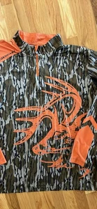 Legendäre Whitetails Langarm Größe Medium 1/4-Reißverschluss Mossy Oak Bottomland, 3XL - Bild 1 von 7