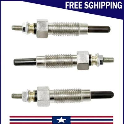 KTA 49036-0001 3x Glow Plugs Fits For 2000-2013 Kawasaki Mule 4010 3010 2510