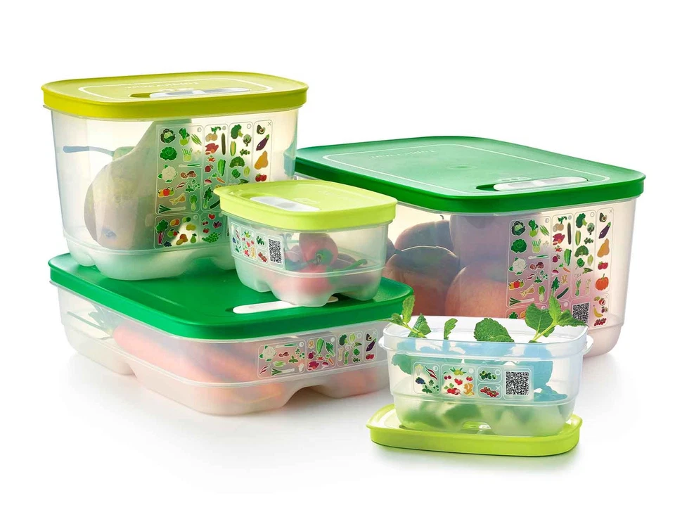 Tupperware Klima Oase div Gr 375ml 800ml 1,8L 4,4L 9,9L Gemüse Prima Kühlschrank - Bild 1 von 4