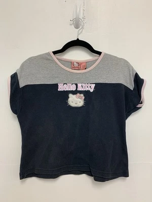 Vintage Y2k Hello Kitty Sanrio Baby Tee T-Shirt Women’s Small Pink Graphic 2000s - Image 1 of 4