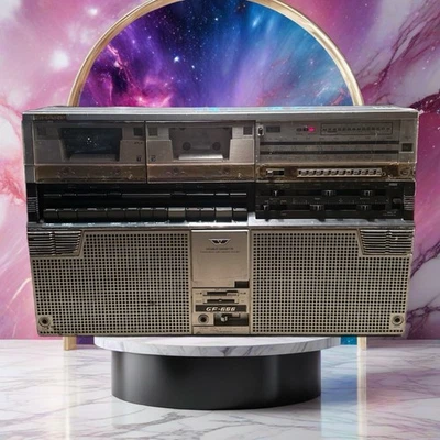Sharp Gf-666 Boombox Cassette Am/Fm Estéreo Ambas Plataformas y Radio Totalmente Funcionando🔥 Foto 1 de 4