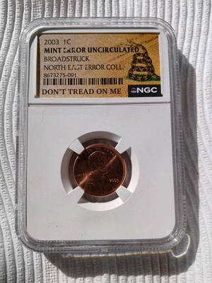 2003 NGC 1c Broadstruck Error - Image 1 of 2