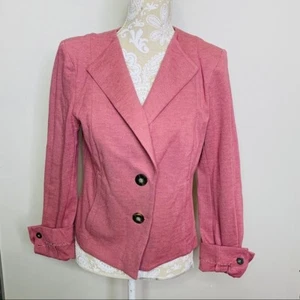 CAbi Applaud Jacket Sz 8 Style #3550 Pink Blazer Catalog Women's Business Work - Picture 1 of 10