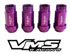 VMS RACING 20PC PURPLE 48MM EXTENDED WHEEL LUG NUTS FOR 09-16 NISSAN 370Z Z34 Nissan 370Z