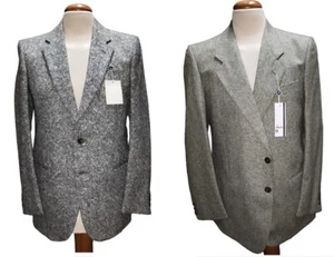 Abito Uomo 2 Pezzi Inverno Grigio Lana Knicker bocher Tipo Tweed Facis 2 Bottoni - Foto 1 di 36