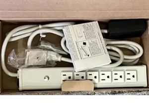WIREMOLD LEGRAND Surge Protector 6 Outlet 15A S 6ft Cord - Picture 1 of 2