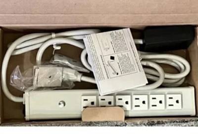 WIREMOLD LEGRAND Surge Protector 6 Outlet 15A S 6ft Cord - Image 1 of 2