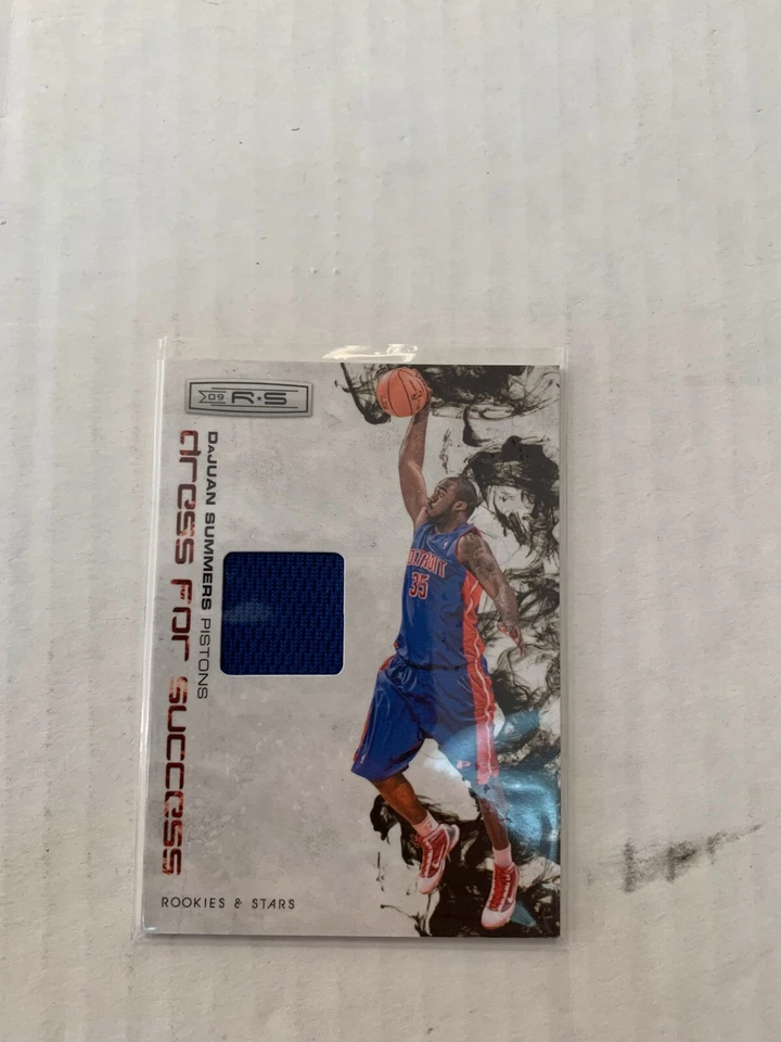 DaJuan Summers 2009-10 Rookie & Stars Rookie Jersey Card #30 Serial #088/299 - Image 1 of 1