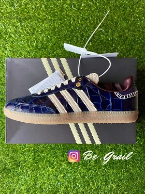 adidas Samba Wales Bonner Navy Croc - Immagine 1 di 4