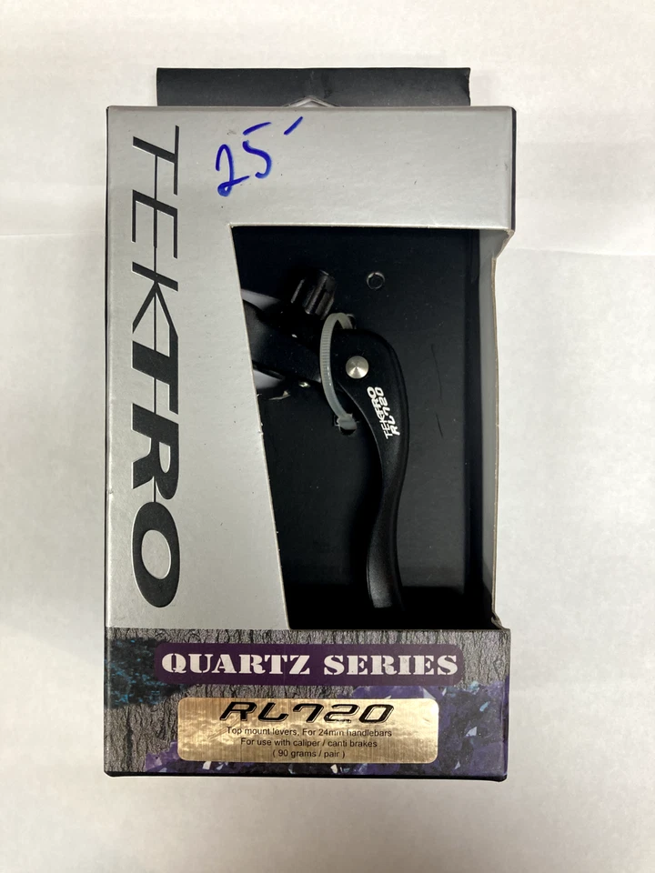 Tektro RL720 Topmount Levers Quartz Series for 24mm Handlebars 90grams - Image 1 of 1