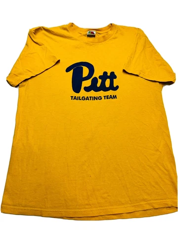 VINTAGE PITT TAILGATING TEAM FOOTBALL-UNIVERSITY OF PITTSBURGH-T-SHIRT L Cover