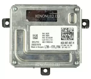 Delphi 4G0907697H Modulo DRL LED Unità di controllo fari 4G0 907 697 H - Foto 1 di 9