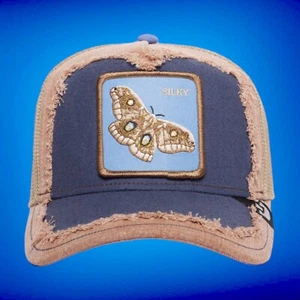 Goorin Bros Animal Trucker Silk Moth Smooth Silky Brown Friday Drop Hat Limited - Picture 1 of 7