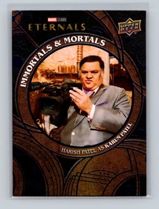2023 Upper Deck Marvel Eternals Harish Patel como Karun Patel #IM-14 - Imagen 1 de 2