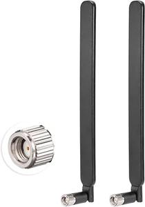 Long Range 4G Cellular Trail Camera LTE Antenna 6Dbi (RP-SMA Male)(2-Pack) Compa - Picture 1 of 6